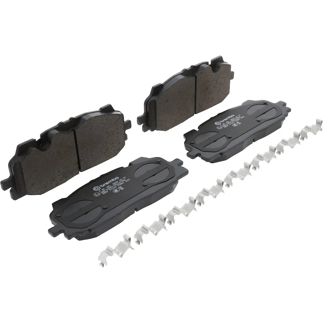P85165 – BREMBO Brake Pad, FMSI Number D1894-9122 Low-Metallic Set Of 4 With Hardware